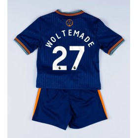 Newcastle United Nick Woltemade #27 Tredje Kläder Barn 2025-26 Kortärmad (+ Korta byxor)
